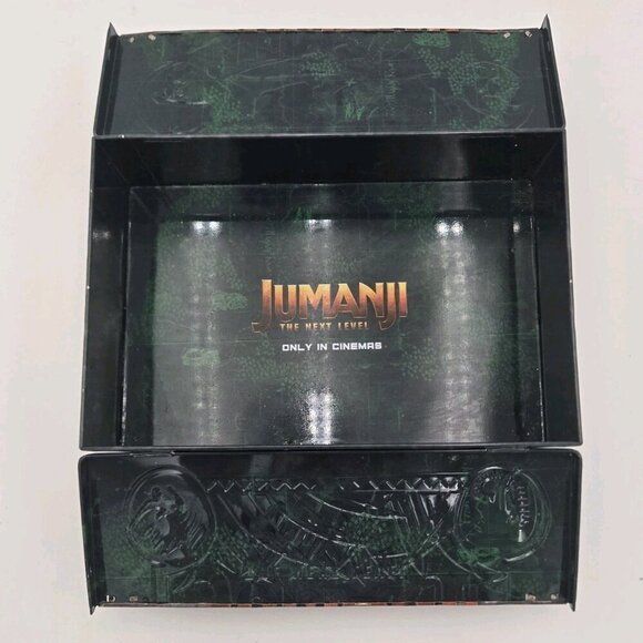 Jumanji The Next Level Lunchbox Popcorn Tin Collectors 9 1/2 X 6 1/4 X 2 3/4 - Picture 2 of 6